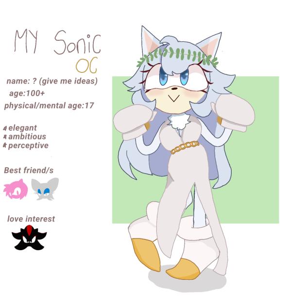 My Sonic oc🏛️