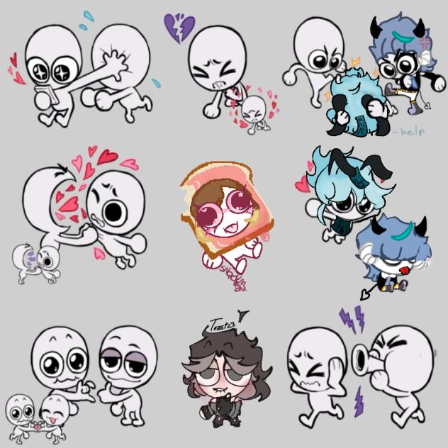 Silly lil collab - ibisPaint