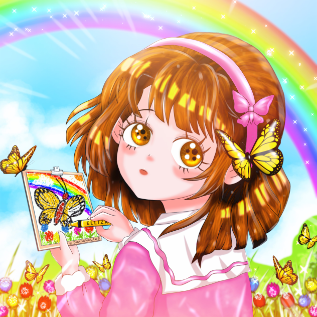 Rainbow X Butterflies