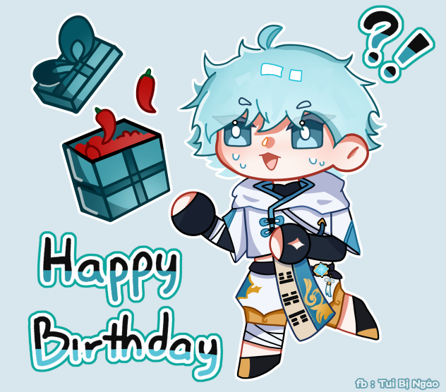 Happy Birthday Chongyun!