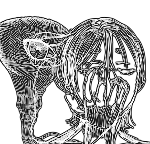 neon brush doodle experiment