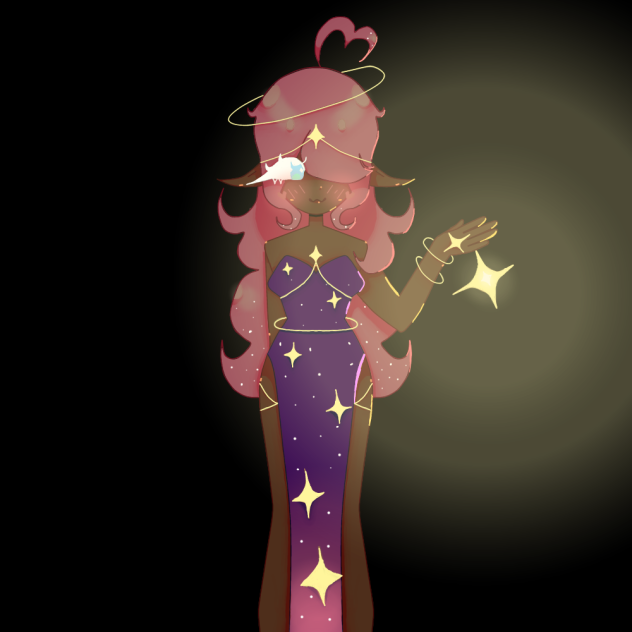 Galaxy goddess