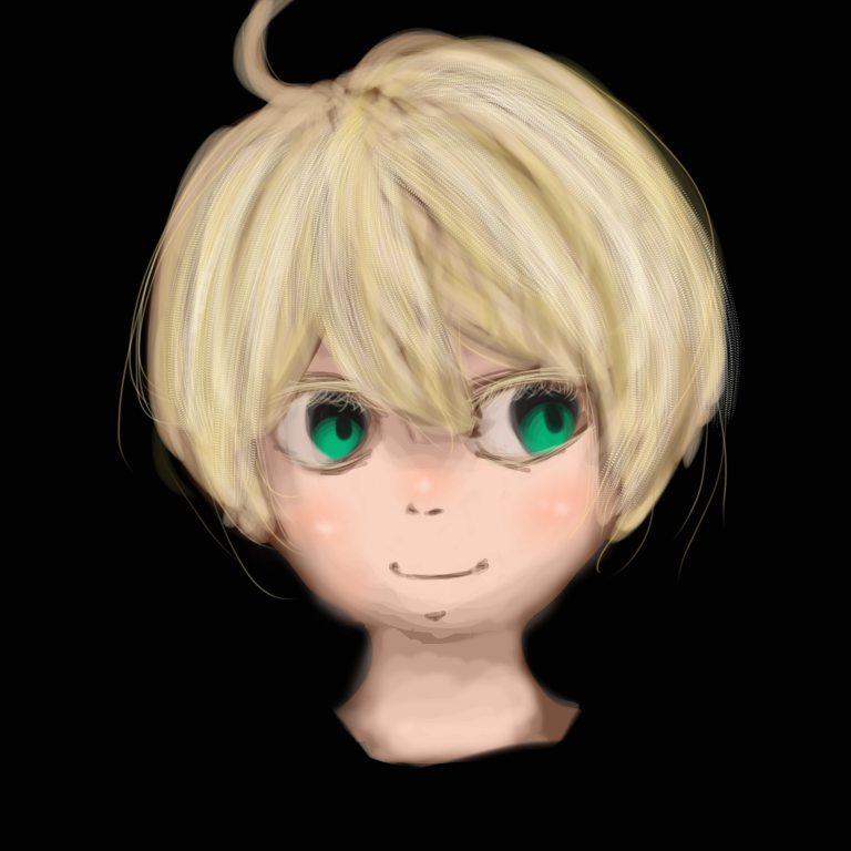 金髪少年 Ibispaint