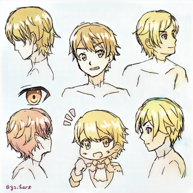 髪型練習・天馬司