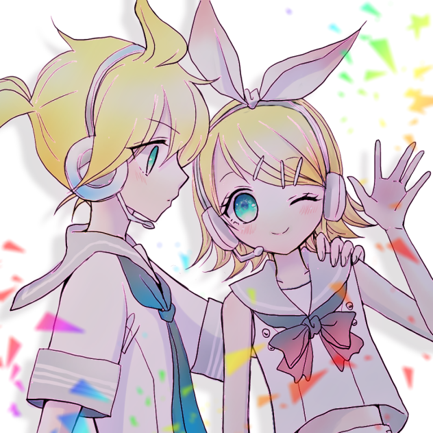 リンレン塗り絵２塗りました