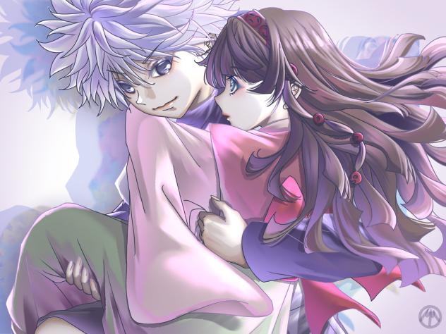 キルアとアルカ】Hunter×Hunter アルカ,キルア 複製原画 - メルカリ