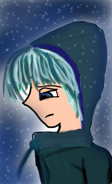 Night winter - ibisPaint