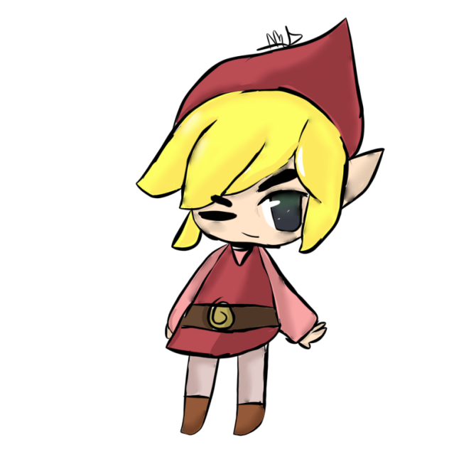 Toon link ( Red ) - ibisPaint