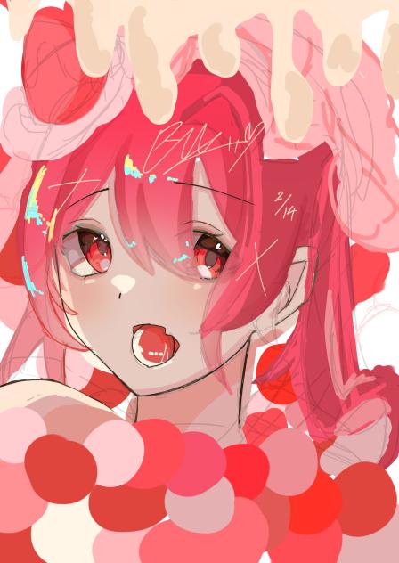 ホワイトチョコ×いちご×さくらんぼ
