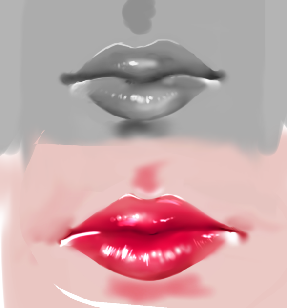 How to draw lips ibisPaint
