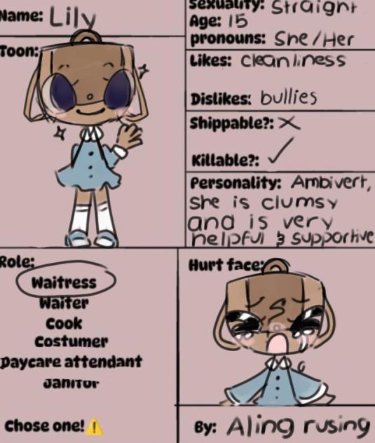 old dandys world oc lol