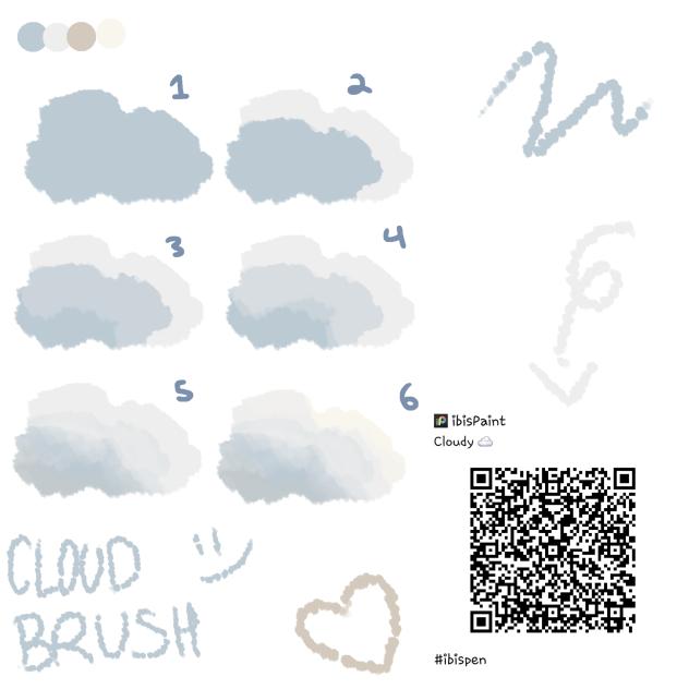 cloud brush !! - ibisPaint