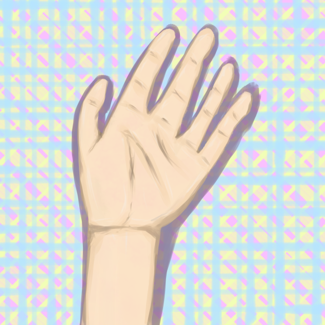 my hand