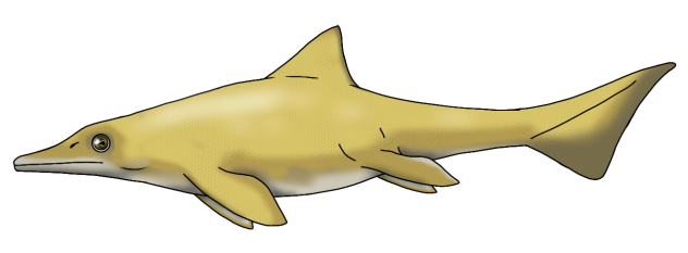 Gold Efadefish render