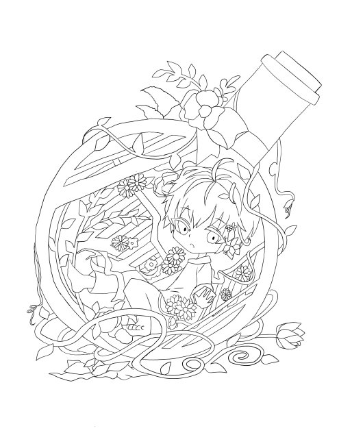 線画