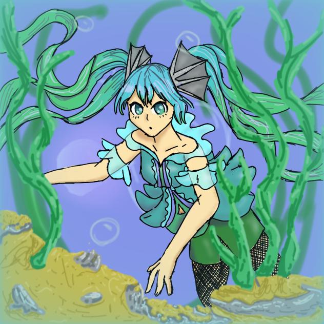 I made up a version of Miku
