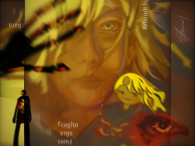 『i think【🧠】therefore i am』