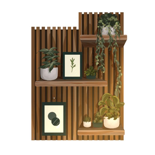 Plant Wall Decor