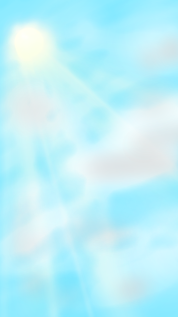 晴天。フリー素材