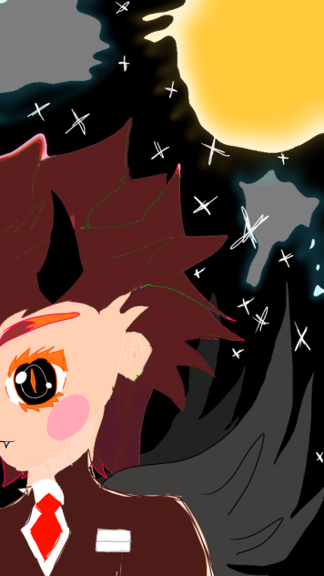 Demon in the night - ibisPaint