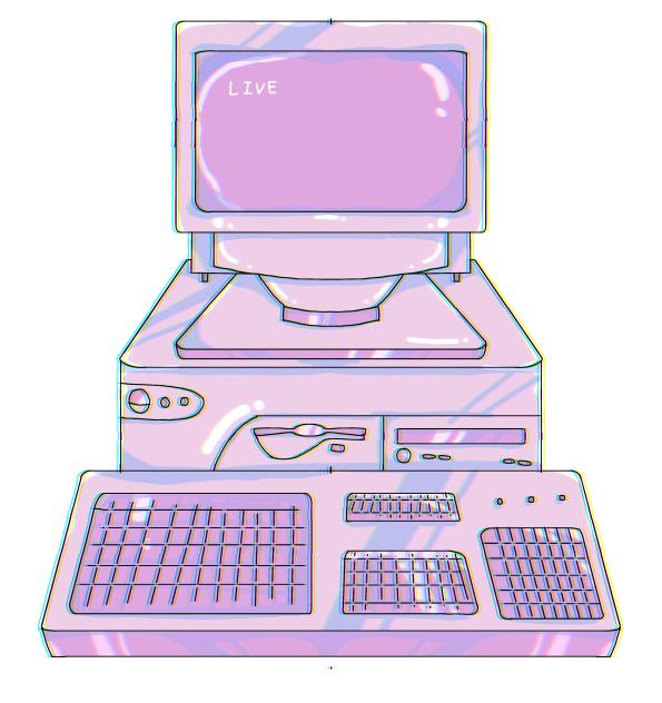 Computer for live stream