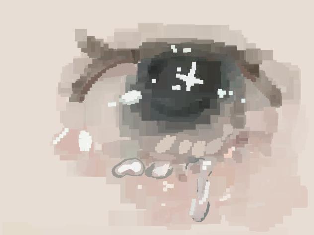 Realistic pixel eye 2