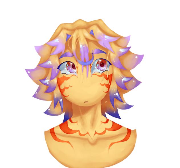 Hair & eye art practice