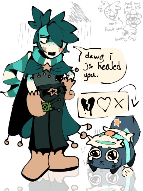he's trying his best ☹️