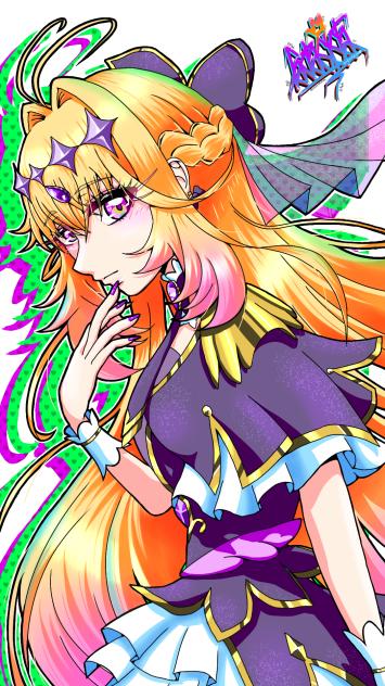 【キュアアルカナ・シャドウ】可愛すぎだろファンアート