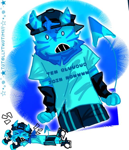 BLUE HIGHLIGHTER