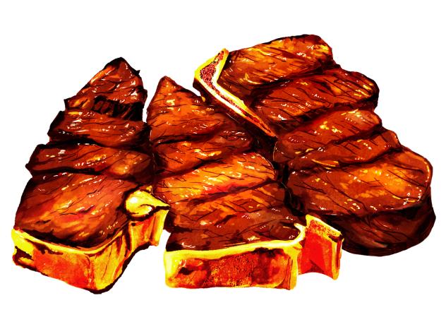 骨つきステーキ