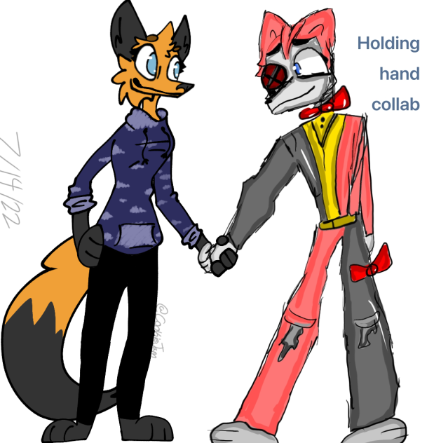 Holding Hands Collab With Koki Saqr!