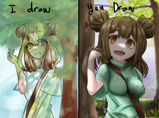 I draw you draw with Anyu Liu