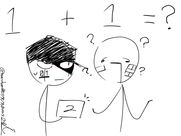 1 + 1 ＝ ？