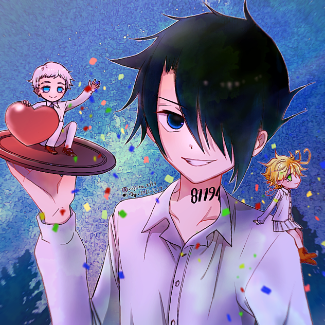 おたおめ用約ネバのレイ(The promised neverland)