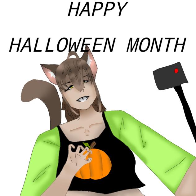 happy Halloween month