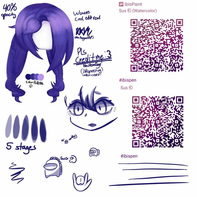 #Brush QR code
