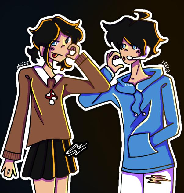 marcie and melo!!
