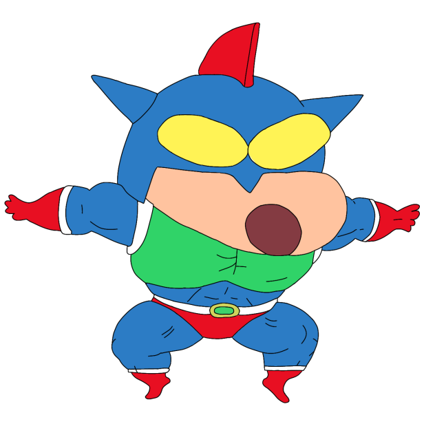 액션가면 짱구 완성본