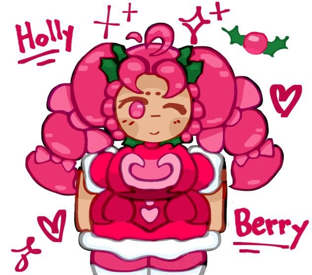 holly-berry cookiez (finished)