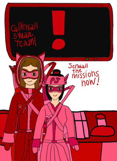 Kitsune Ninja And Pink Suzume Mission