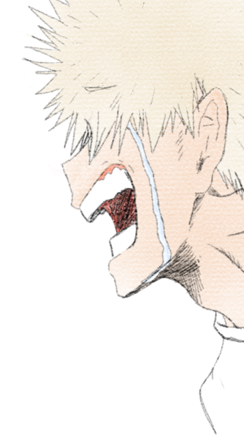 Crying Bakugo