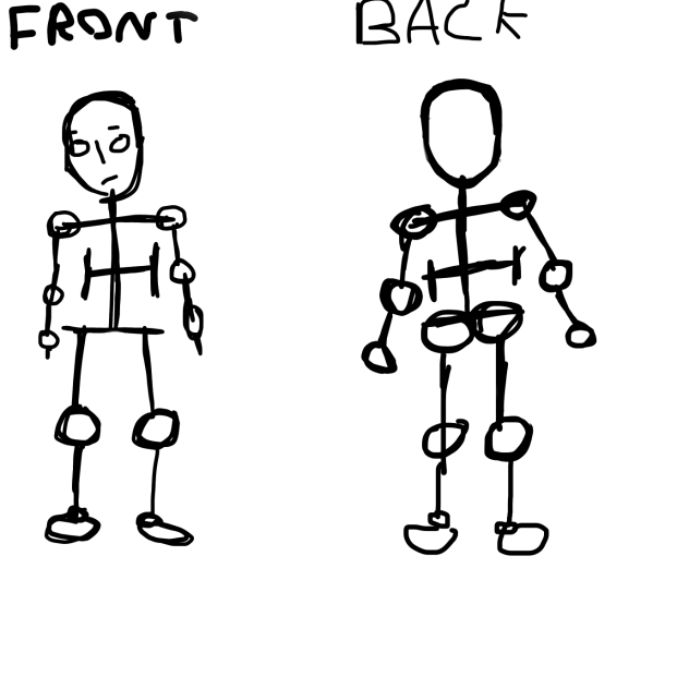 HOW I DRAW BODIES ibisPaint