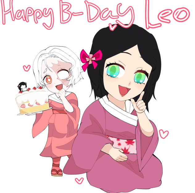 HAPPY B-DAY LEO ONE OF MY FRIENDS!