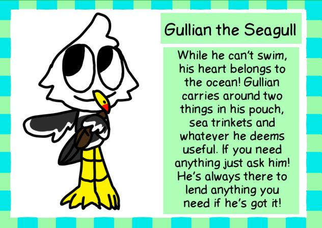 Gillian the Seagull (MerMay Event)