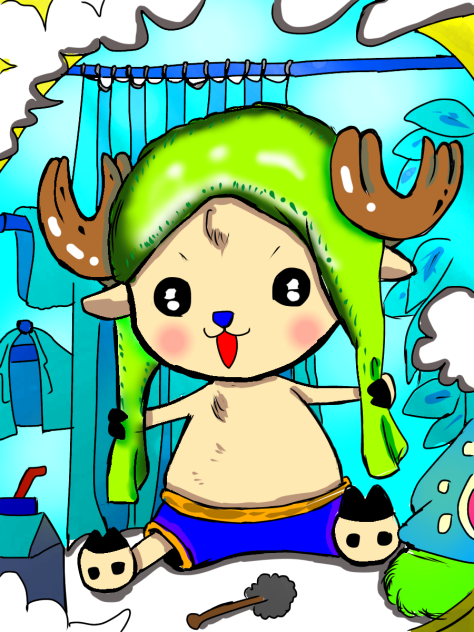 チョッパーお風呂】SOFVIMATES チョッパー ホールケーキアイランドお