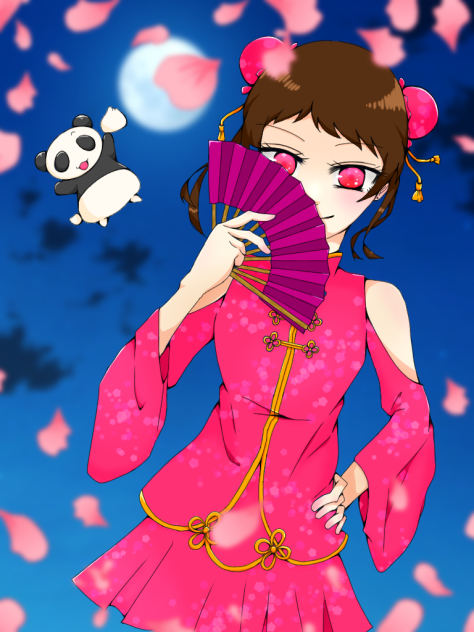 チャイナとパンダ