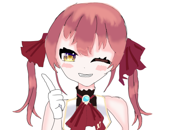 落書き　マリン船長