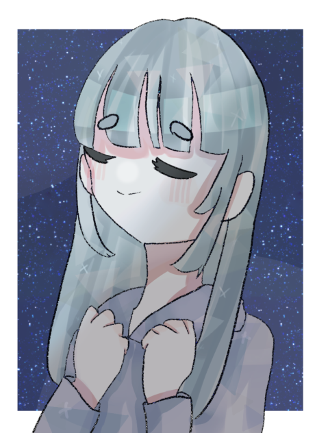 …( -‿ー))