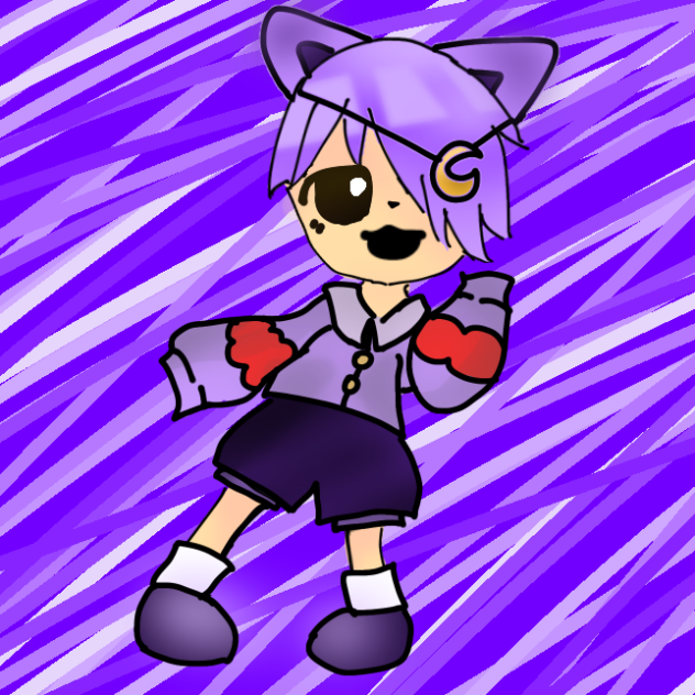 キャットナップの擬人化くん